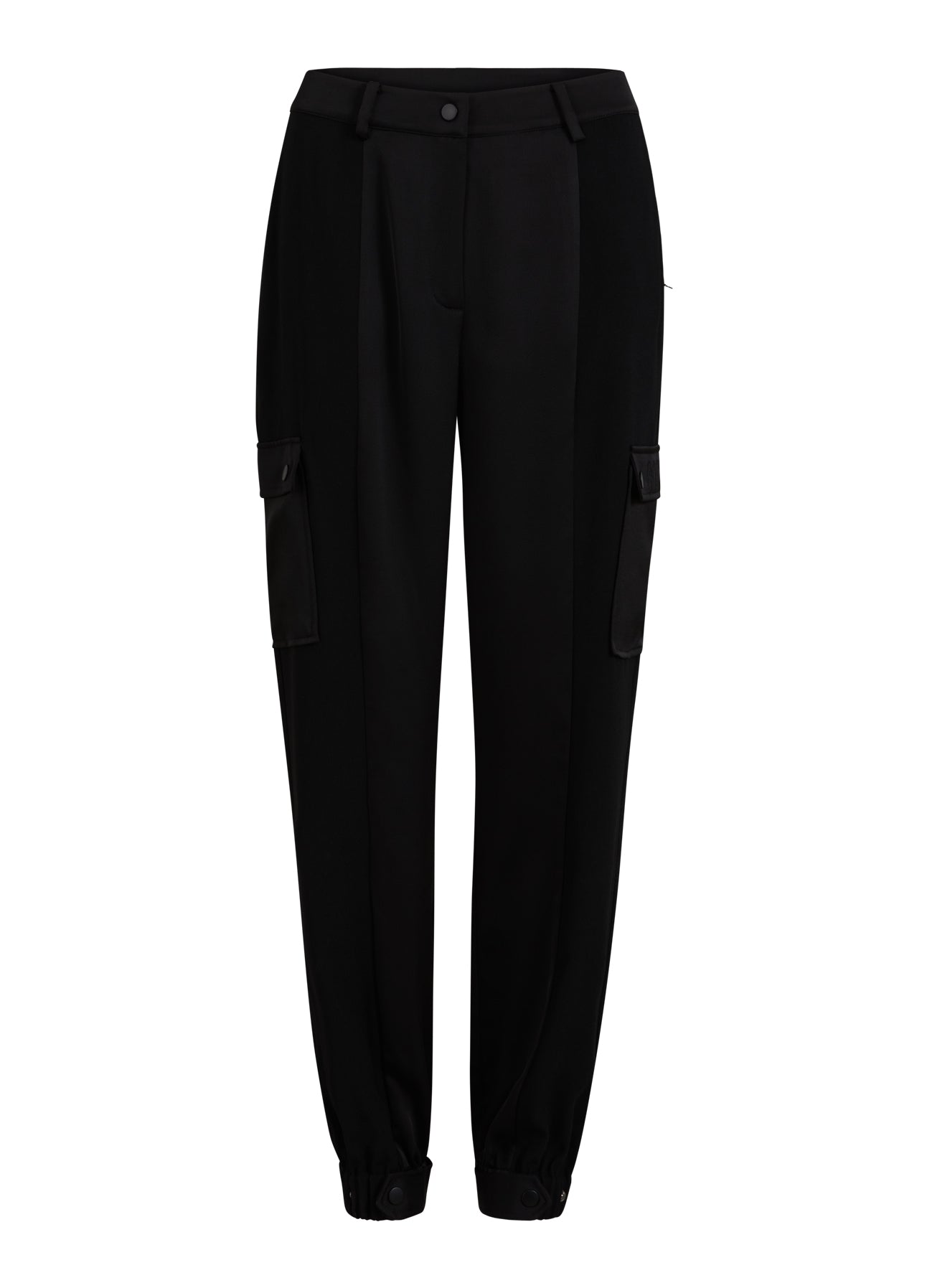 Coster Copenhagen  CARGOBYXOR - STELLA PASSFORM Pants Black - 100