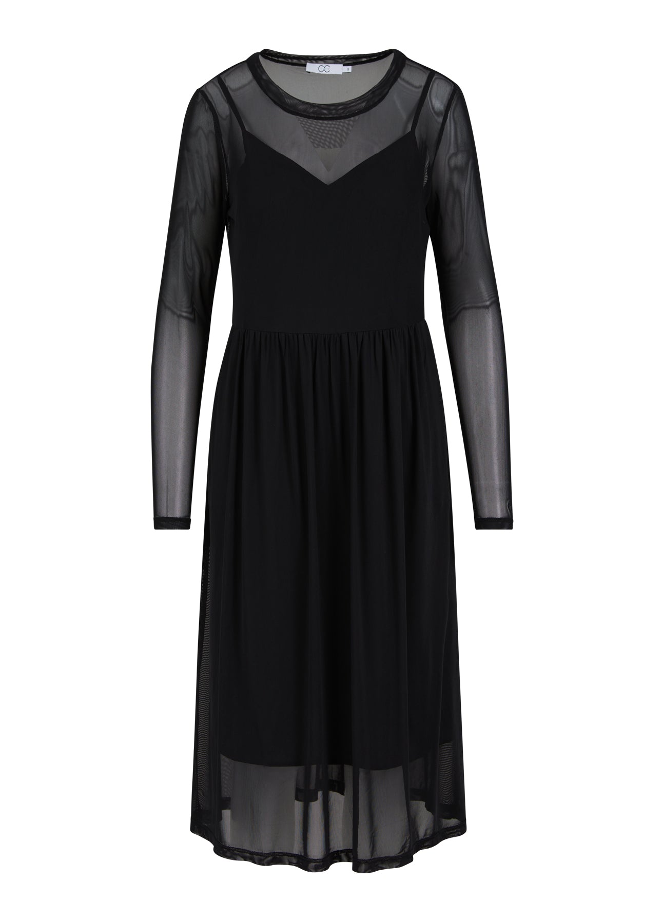 CC Heart  CC HEART EVE MESH KLÄNNING Dress Black - 100