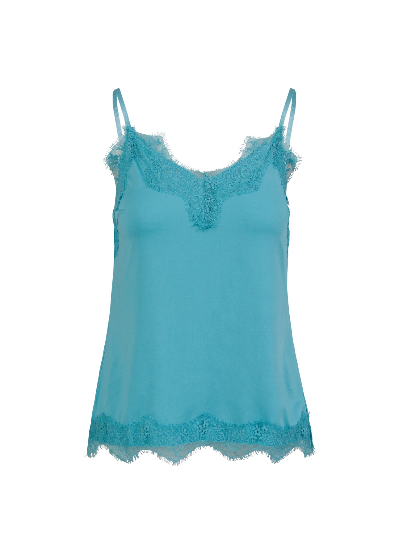 CC Heart CC HEART SPITZENTOP Top - Short sleeve Aqua blue - 585