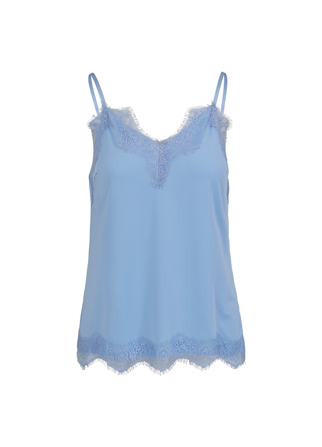 CC Heart CC HEART SPITZENTOP Top - Short sleeve Light blue - 574