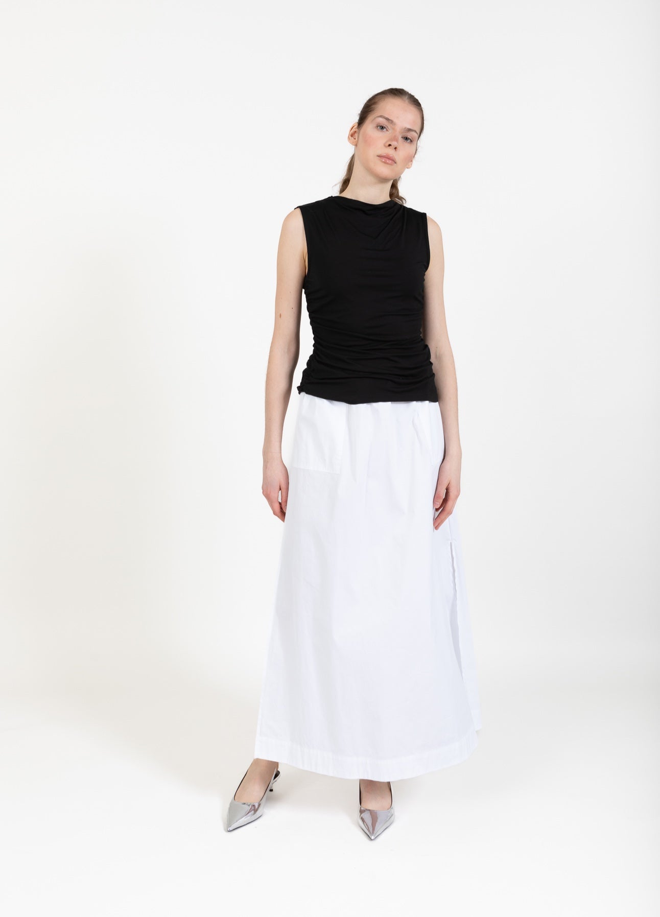 CC Heart CC HEART PHOEBE MAXI KJOL Skirt White - 200