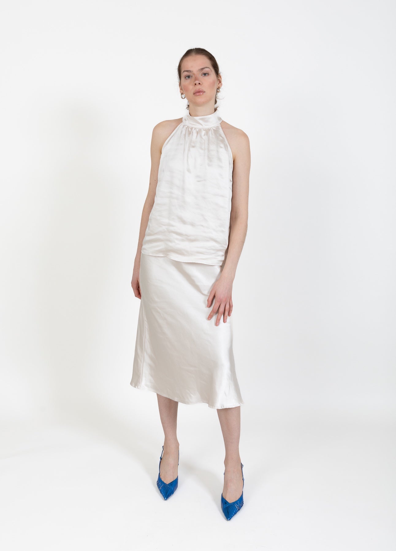 CC Heart CC HEART SKYLER SATEEN ROCK Skirt Off White - 202