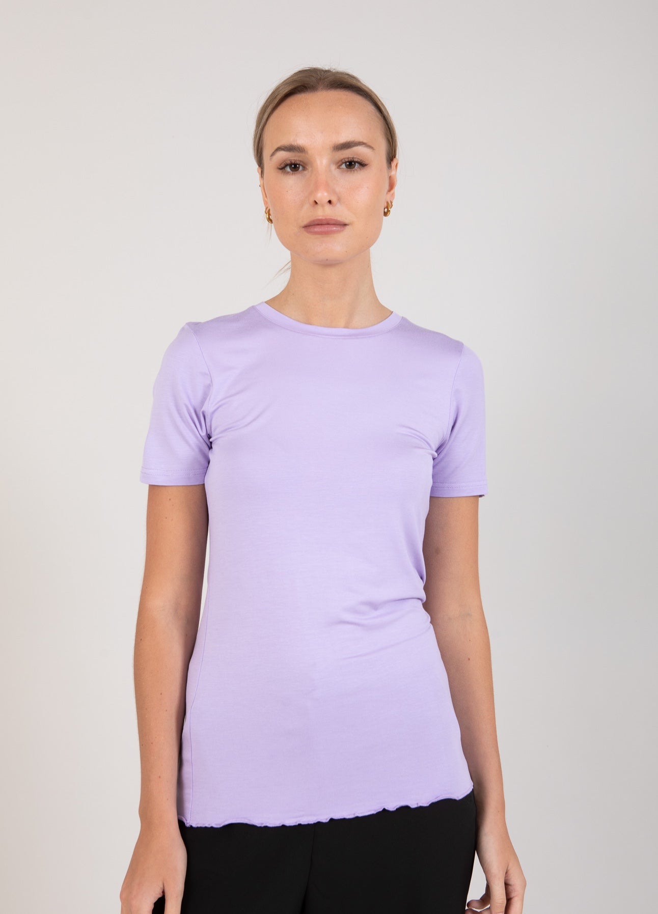 CC Heart CC HEART SOFIA KORTÄRMAD BLUS Shirt/Blouse Lavender - 824