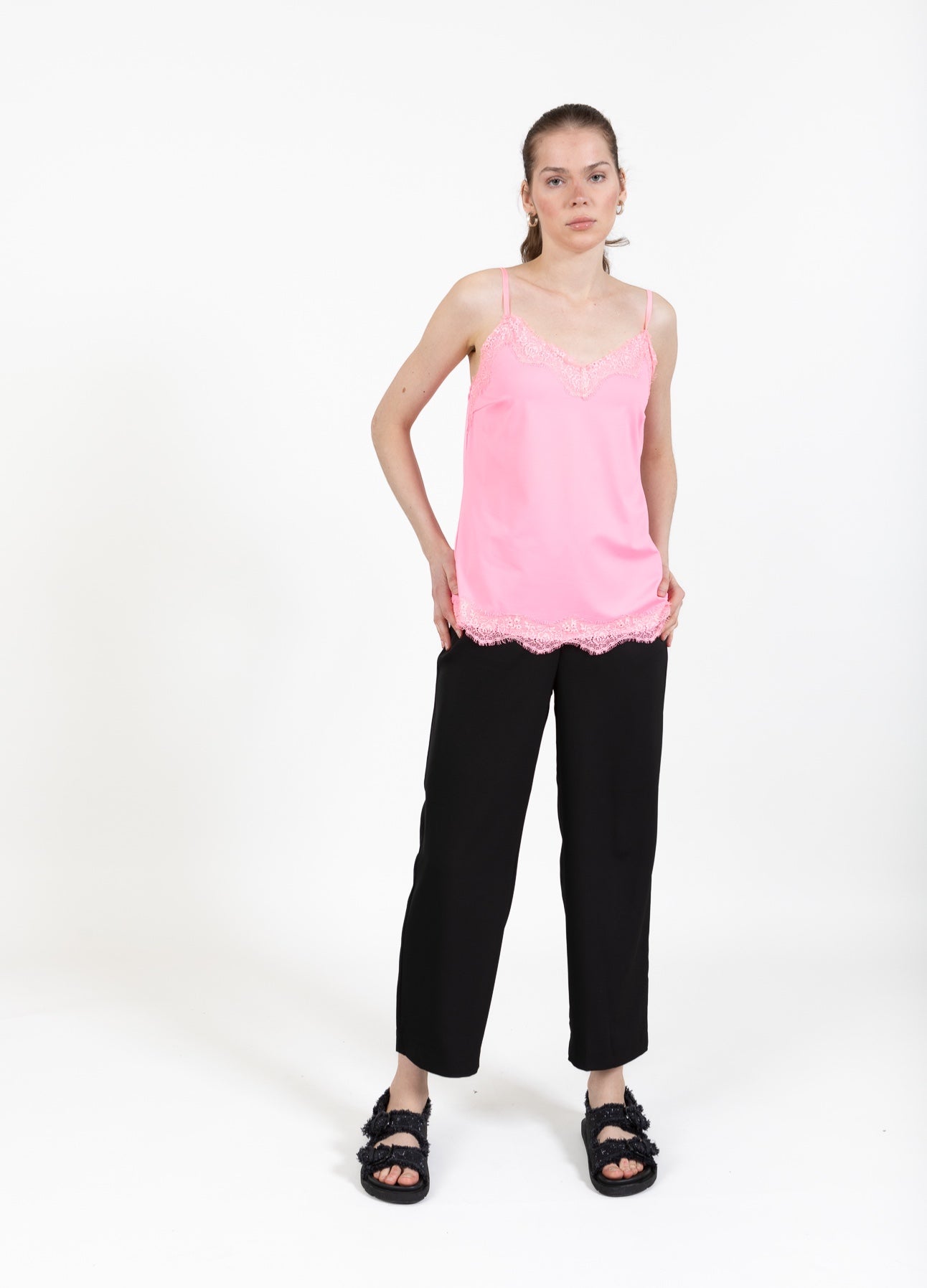 CC Heart CC HEART SPITZENTOP Top - Short sleeve Garden Pink - 603