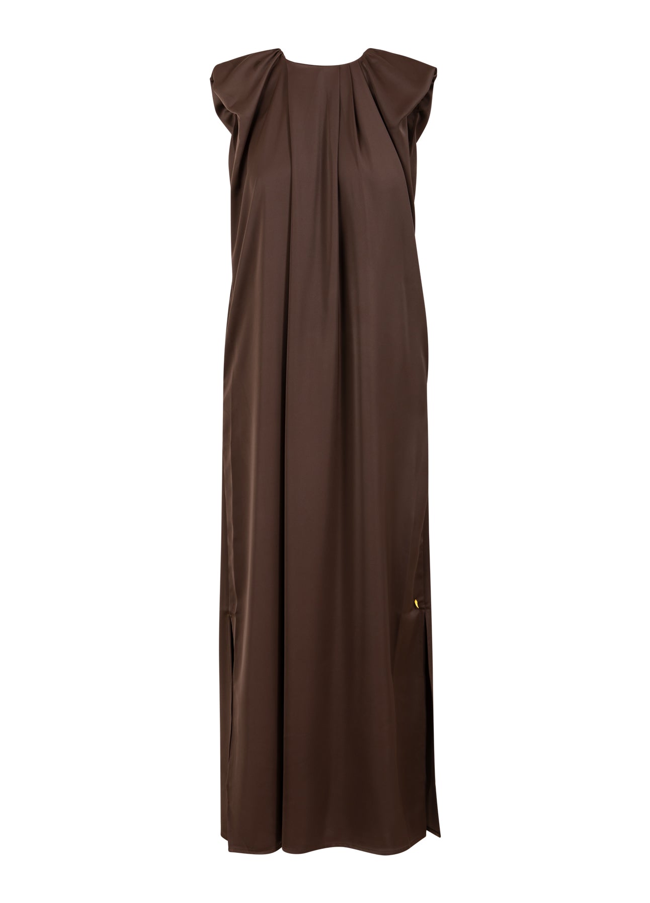 Coster Copenhagen DRAPERAD KLÄNNING Dress Warm brown - 367