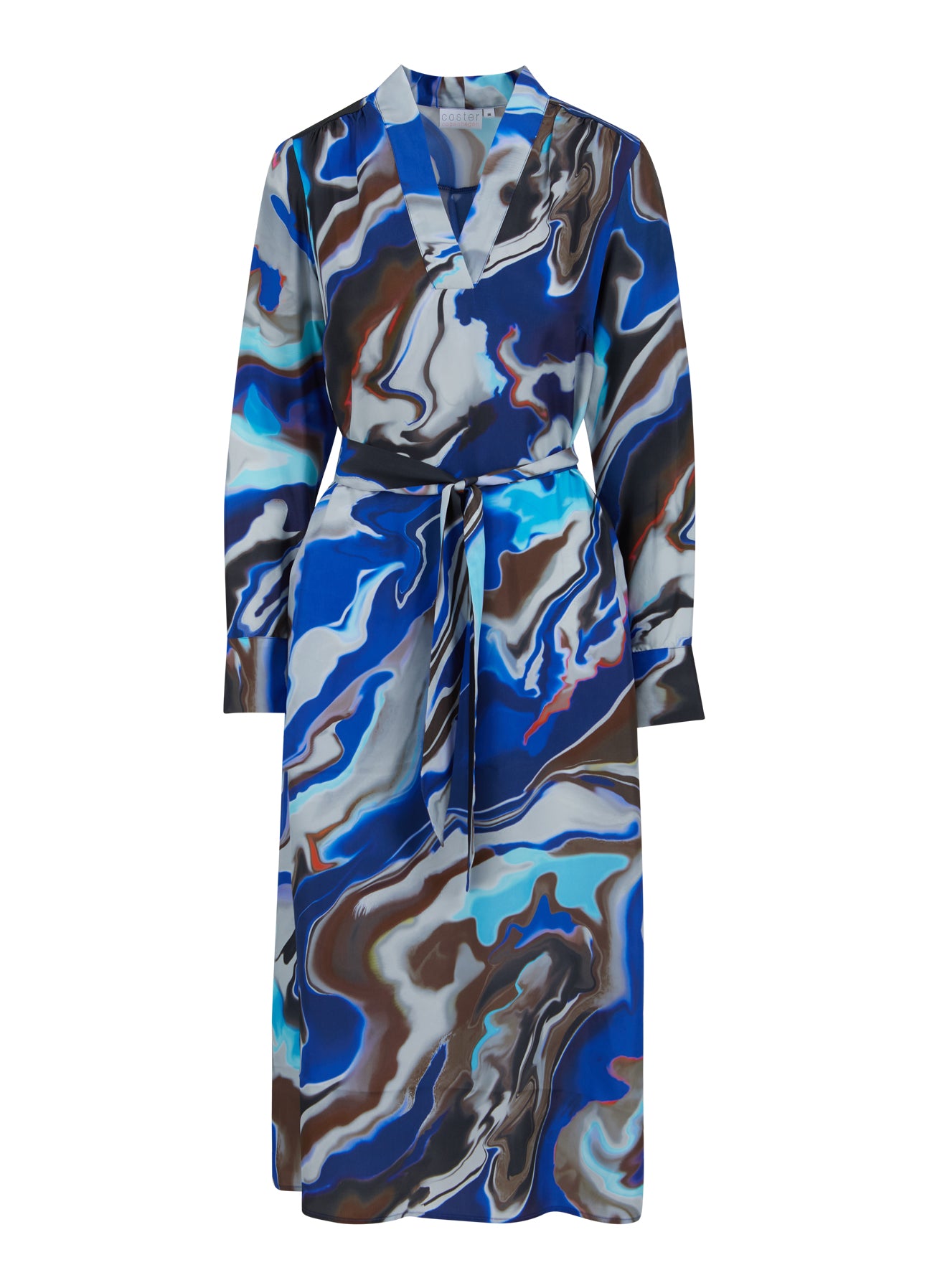 Coster Copenhagen  LÅNG KLÄNNING MED FLOW-TRYCK Dress Flow print - 550