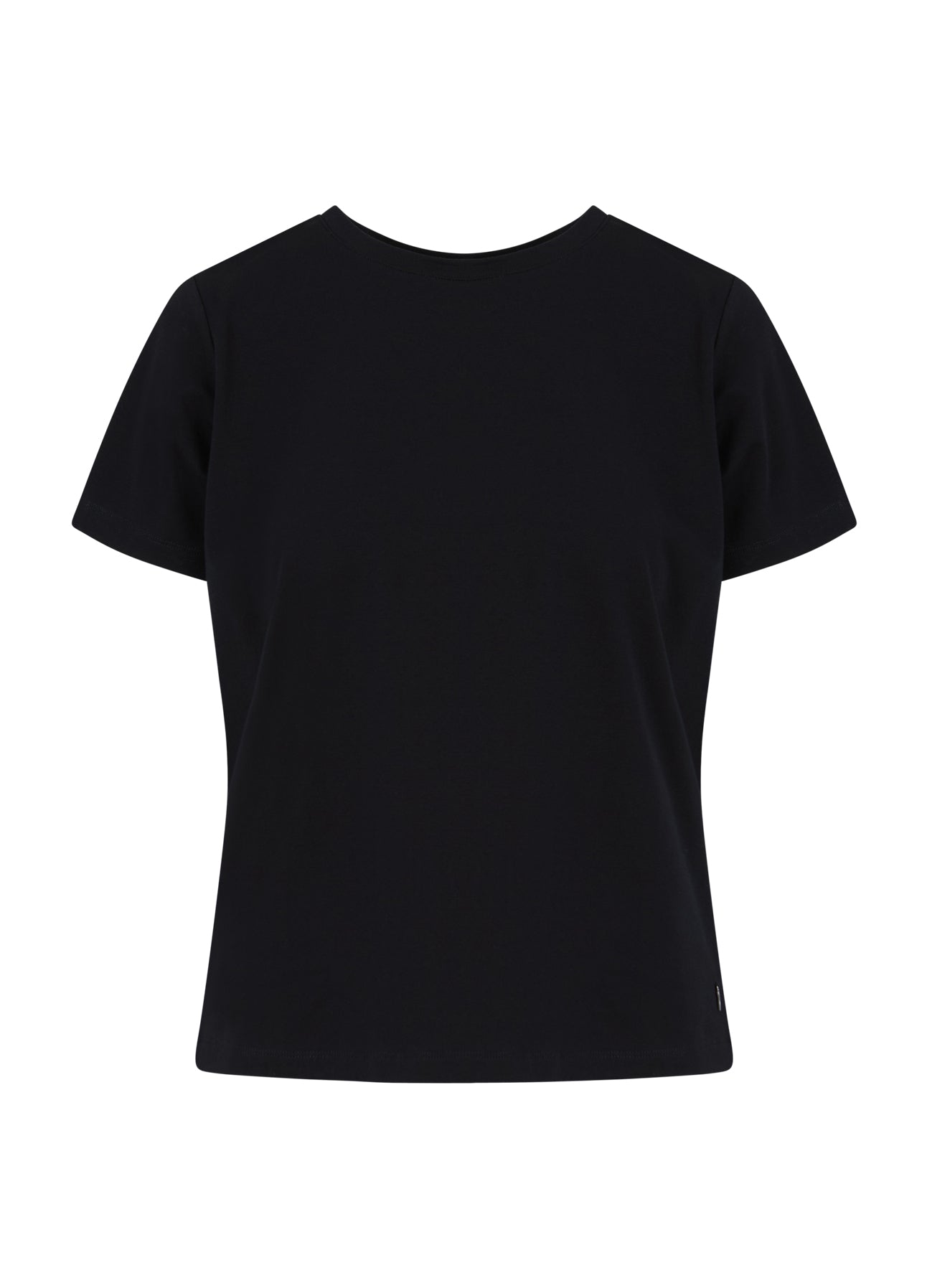 Coster Copenhagen T-SHIRT MED RUNDT HALS - KORTA ÄRMAR T-Shirt Black - 100