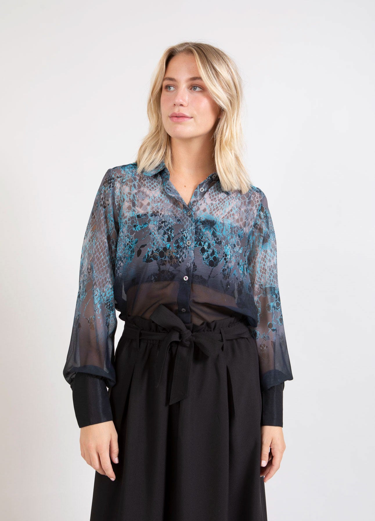 Coster Copenhagen  TOPP MED GRENMÖNSTER Shirt/Blouse Branches print - 936
