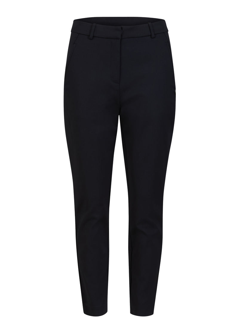 Coster Copenhagen 7/8 BYXOR - STELLA PASSFORM Pants Black - 100