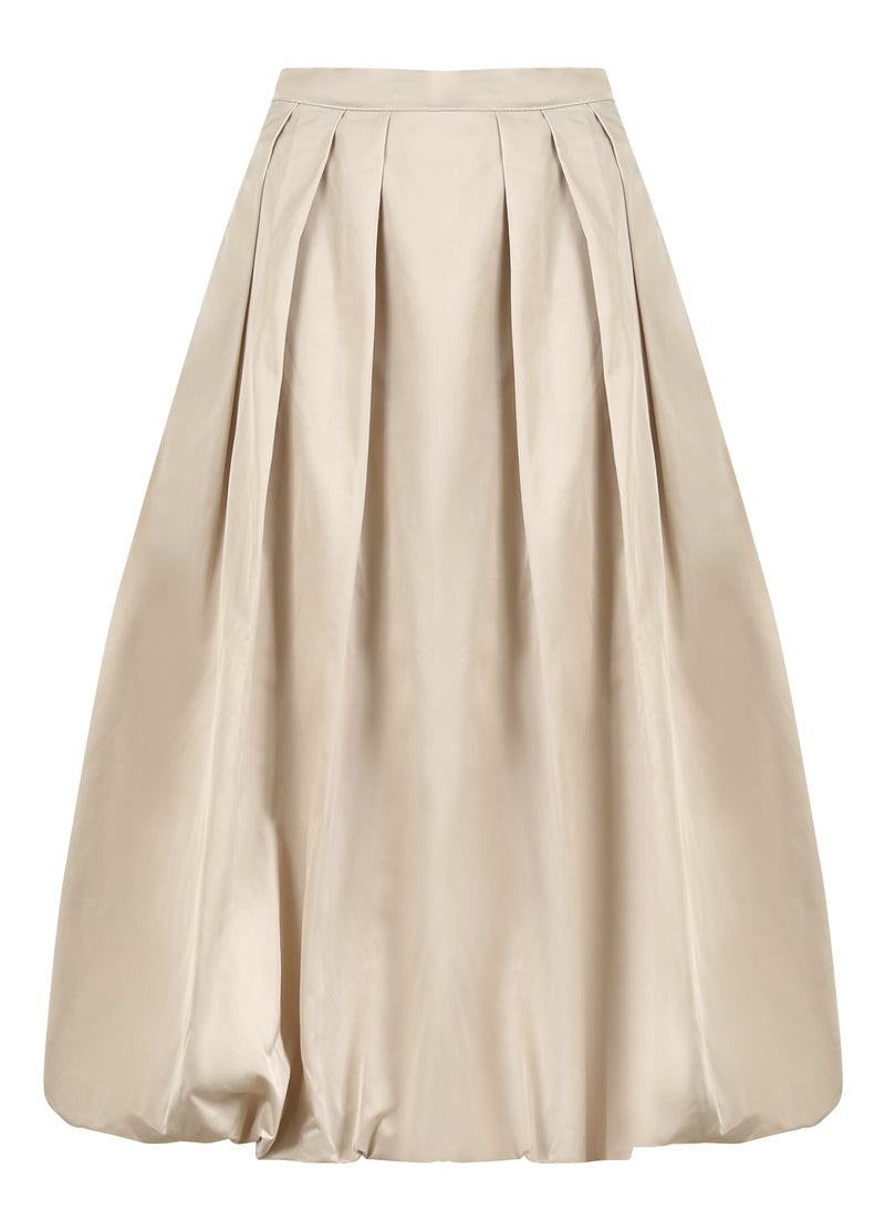 Coster Copenhagen BALLONGKJOL Skirt Desert sand - 329