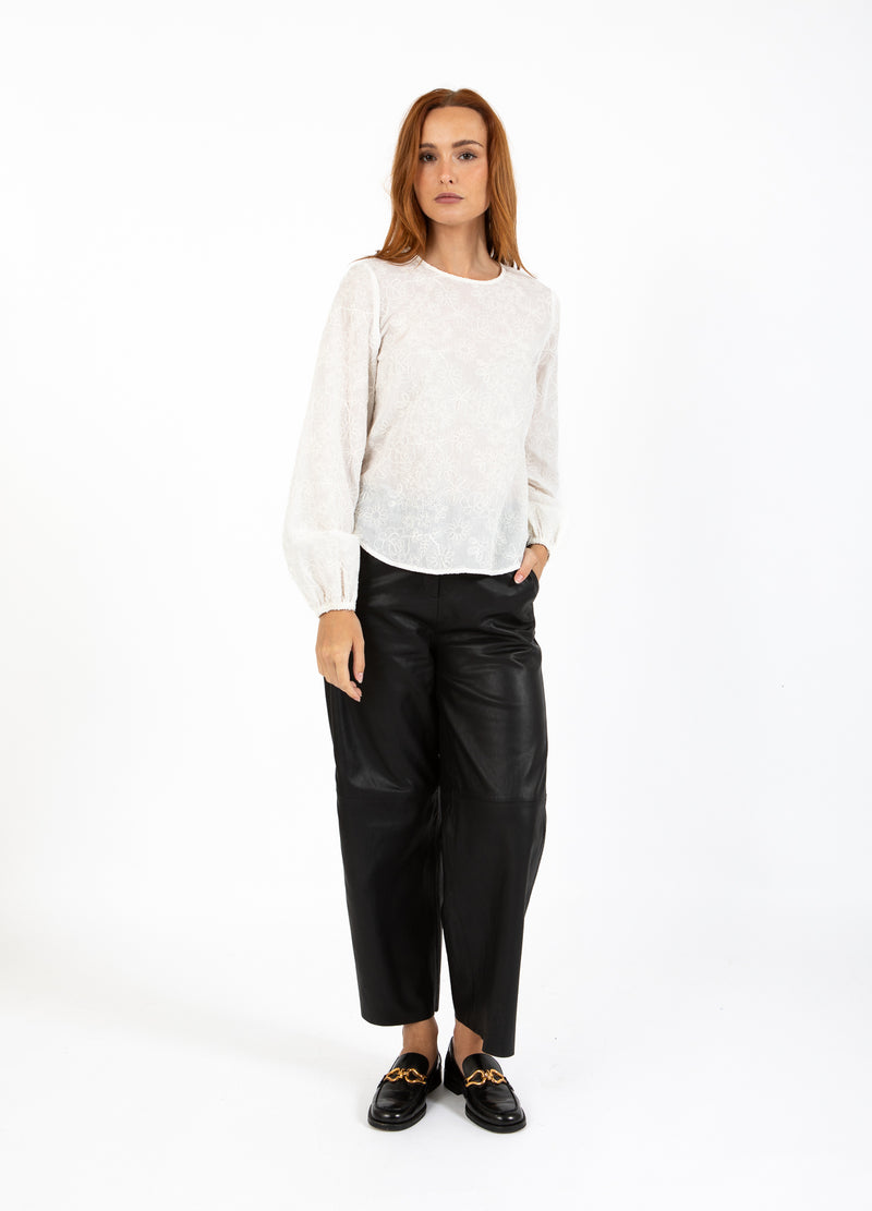 Coster Copenhagen BLUS MED BALLONGÄRMAR Shirt/Blouse White - 200