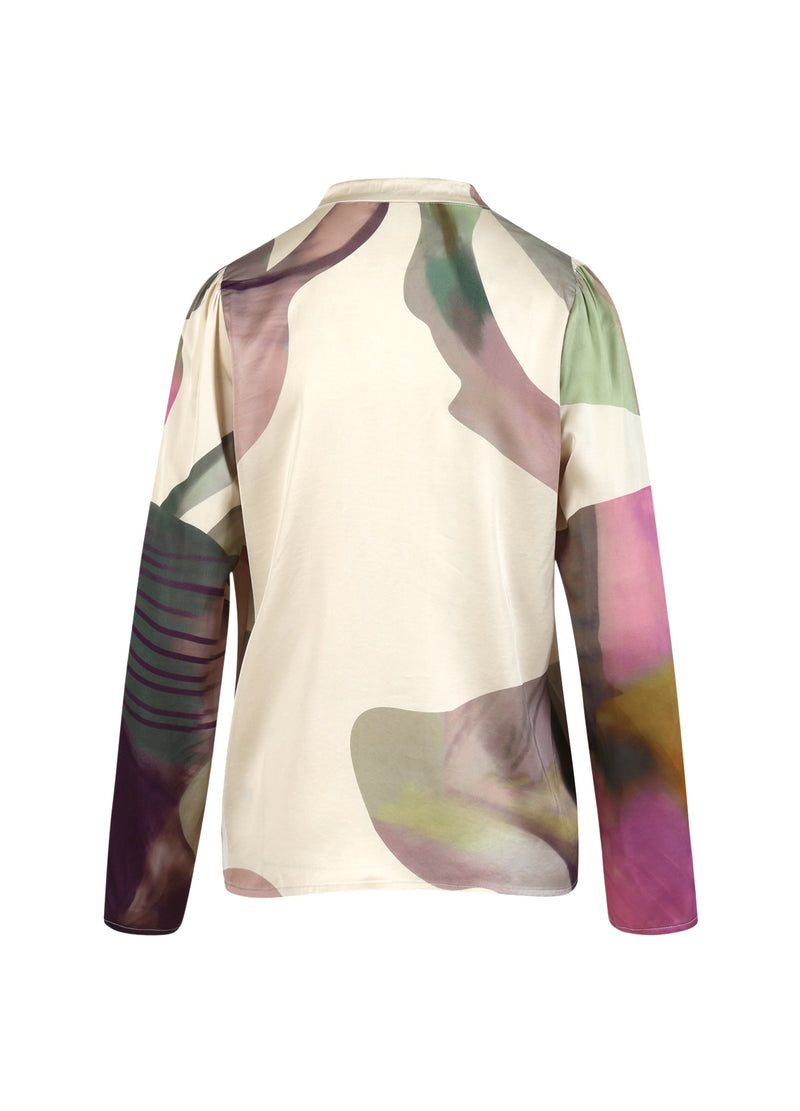 Coster Copenhagen BLUS MED FLYTANDE BLOMMÖNSTER Shirt/Blouse Liquid flower print - 926