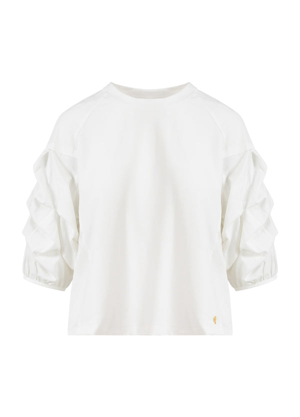 Coster Copenhagen BLUS MED PUFFÄRM Shirt/Blouse Off-white - 202