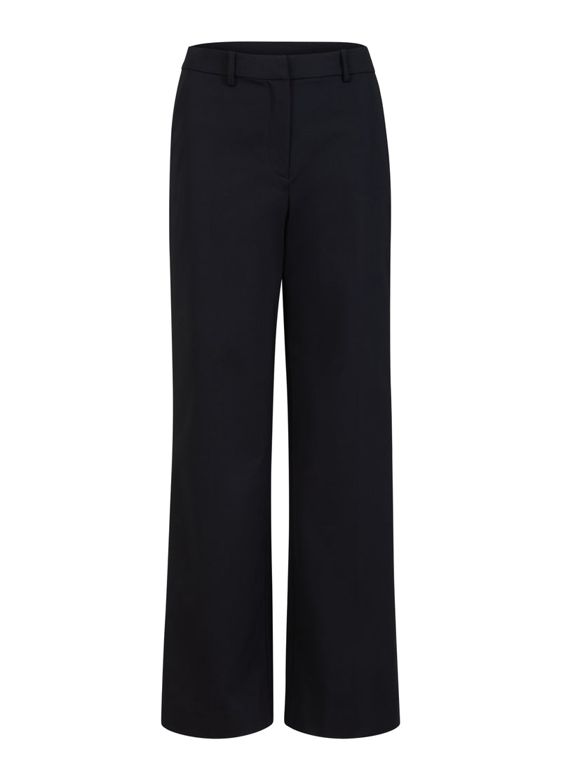 Coster Copenhagen BYXOR MED BREDA BEN - PETRA-PASSFORM Pants Black - 100