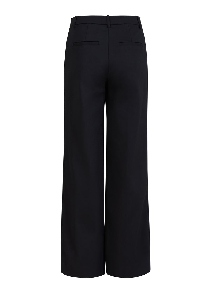 Coster Copenhagen BYXOR MED BREDA BEN - PETRA-PASSFORM Pants Black - 100