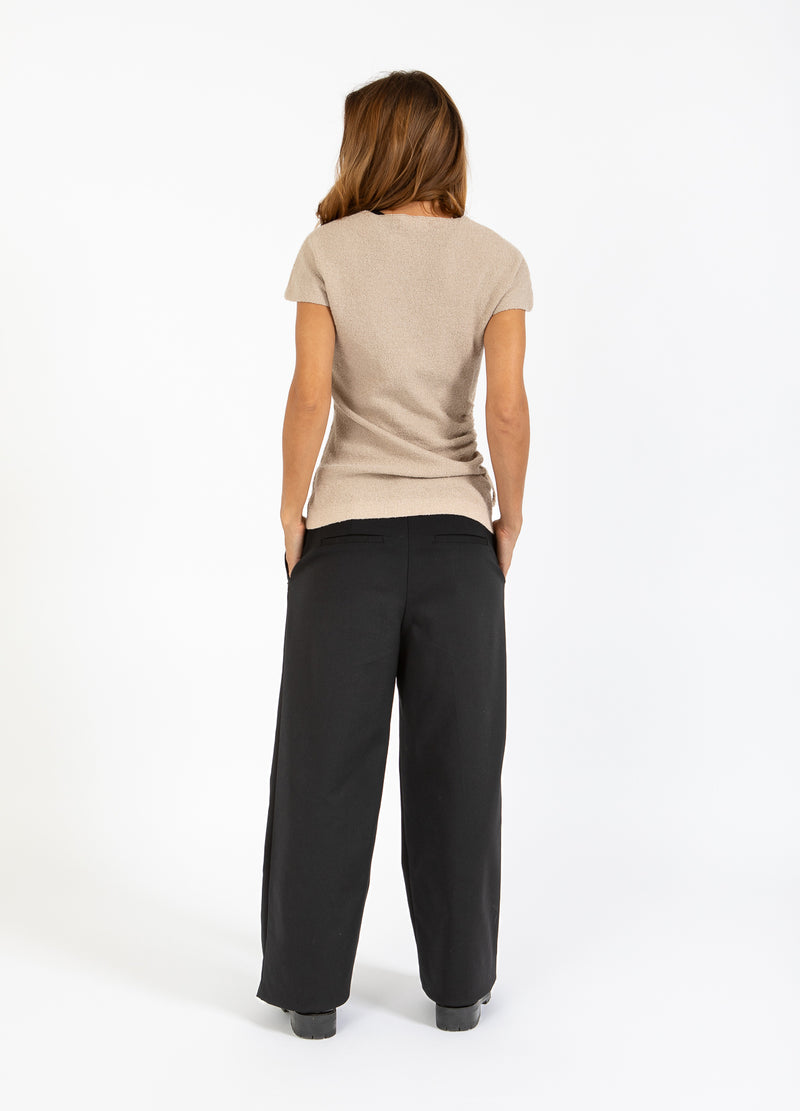 Coster Copenhagen BYXOR MED BREDA BEN - PETRA-PASSFORM Pants Black - 100