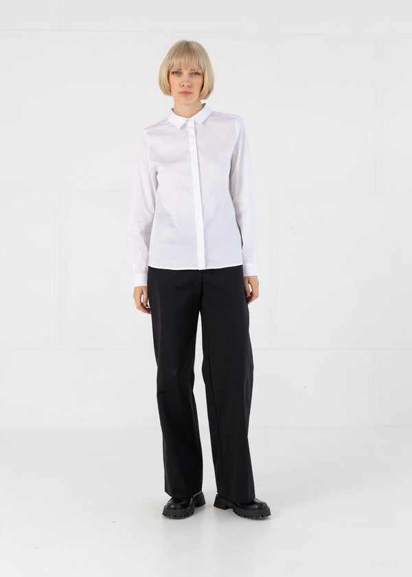 Coster Copenhagen BYXOR MED BREDA BEN - PETRA-PASSFORM Pants Black - 100