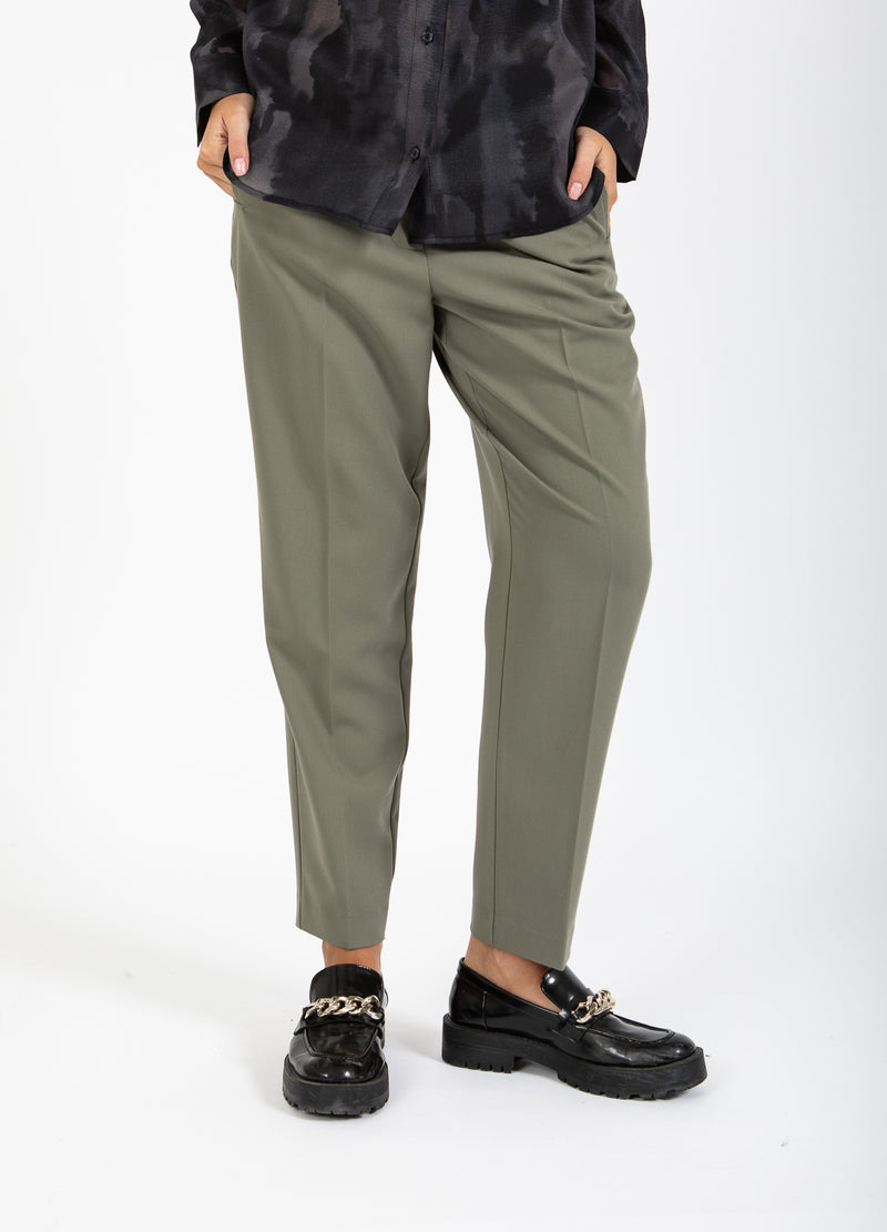 Coster Copenhagen BYXOR STELLA FIT - STELLA FIT Pants Moss Green - 469