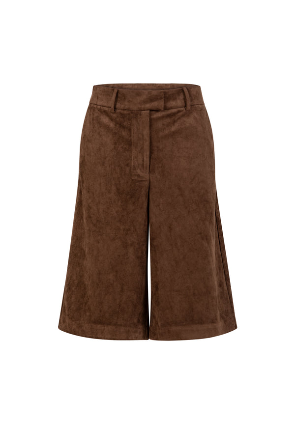 Coster Copenhagen Boxig klassisk skjorta Pants Dark Brown - 335