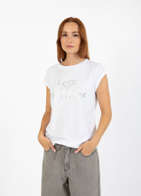 CC Heart CC HEART ALFI T-SHIRT - KEPSÄRM T-Shirt White - 200