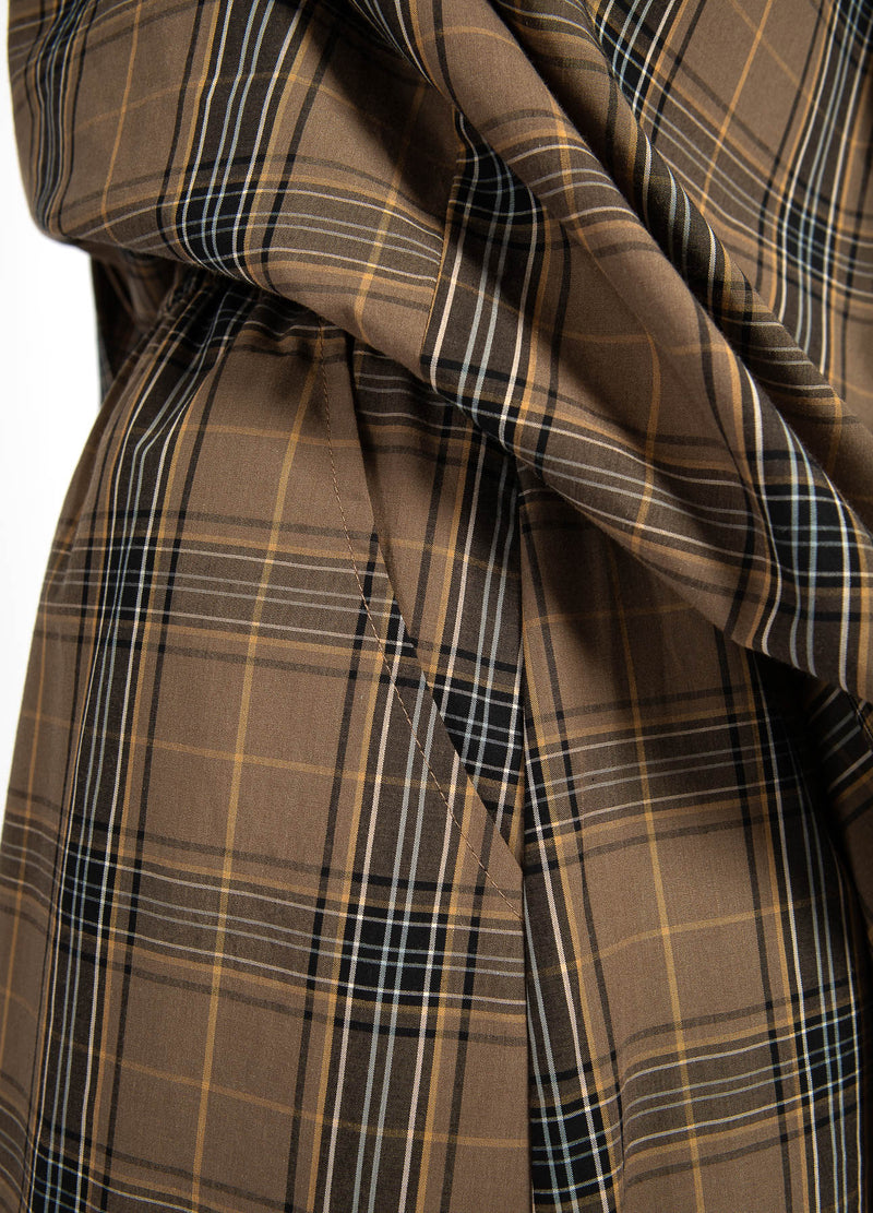 CC Heart CC HEART ALIA LÖS SKJORTA Shirt/Blouse Golden brown check - 793