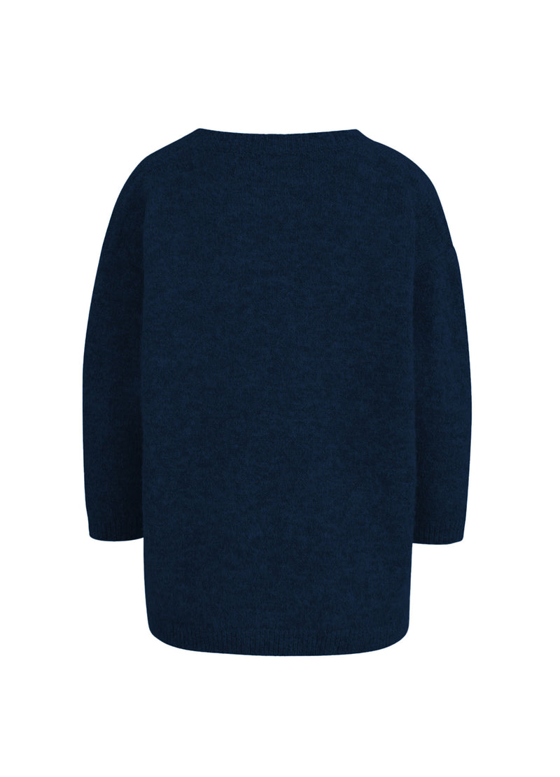 CC Heart  CC HEART AMELIA ALPACKA V-ringad Knitwear Navy - 563