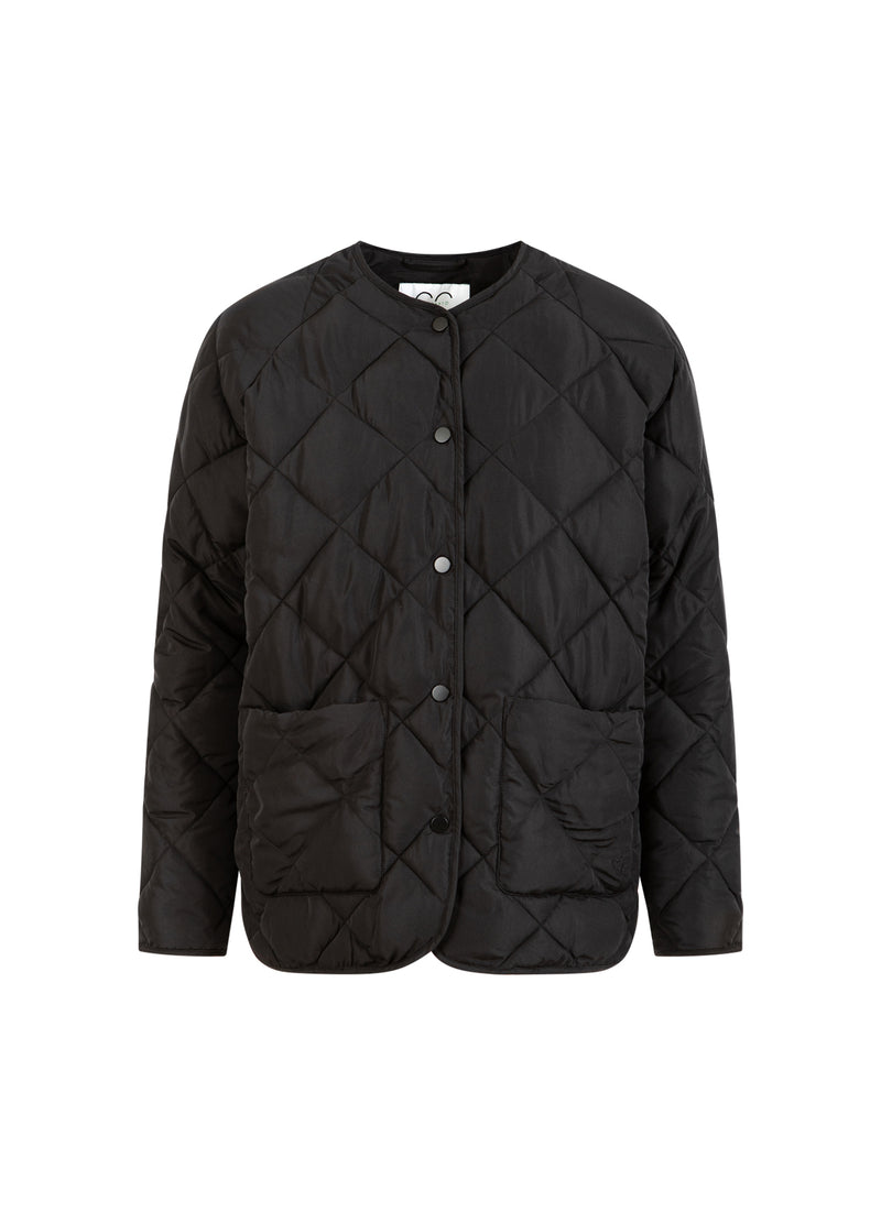 CC Heart CC HEART ASTA QUILTED LOOSE JACKET Outerwear Black - 100