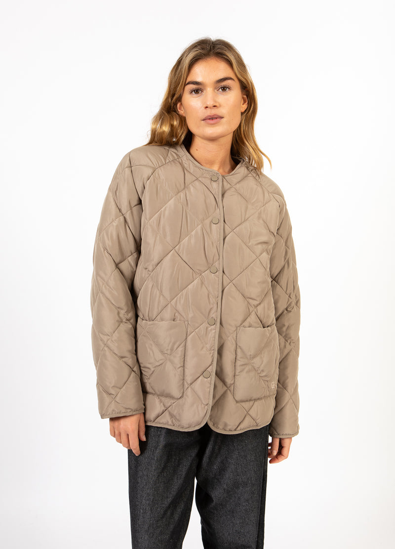CC Heart CC HEART ASTA QUILTED LOOSE JACKET Outerwear Sand - 251