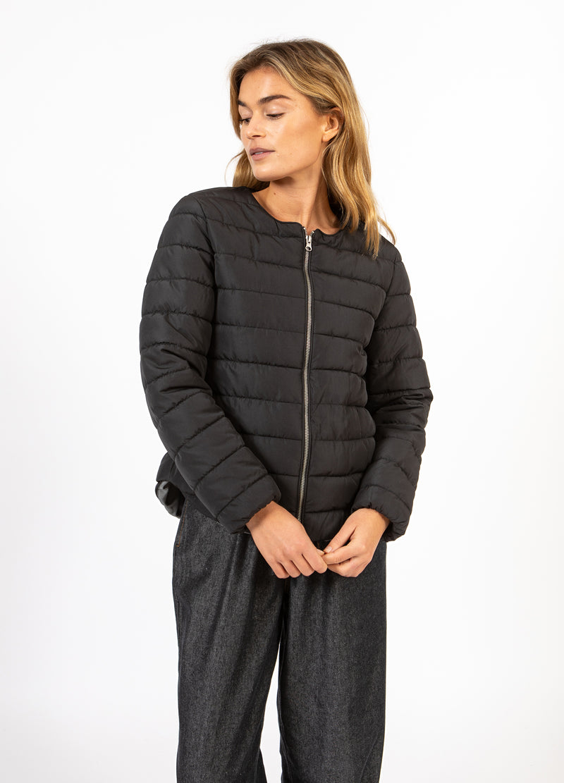 CC Heart CC HEART ASTA QUILTED SLIM JACKA Outerwear Black - 100
