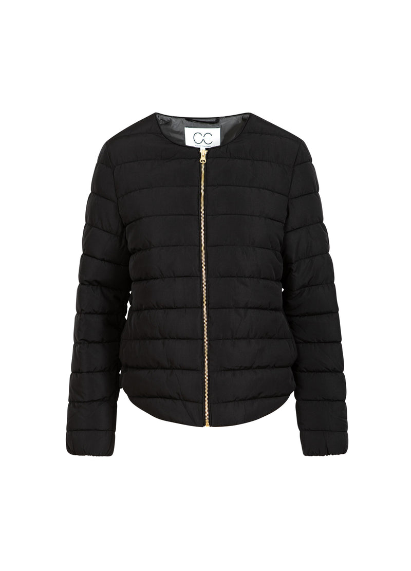 CC Heart CC HEART ASTA QUILTED SLIM JACKA Outerwear Black - 100