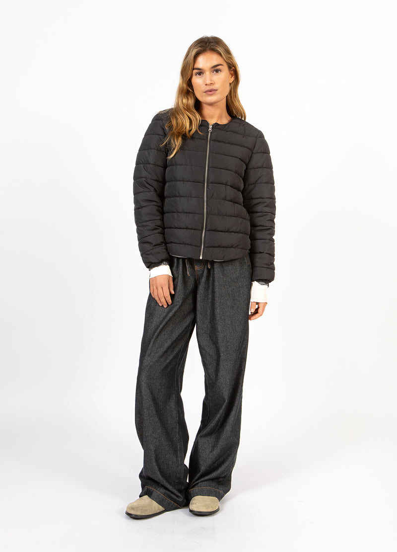 CC Heart CC HEART ASTA QUILTED SLIM JACKA Outerwear Black - 100