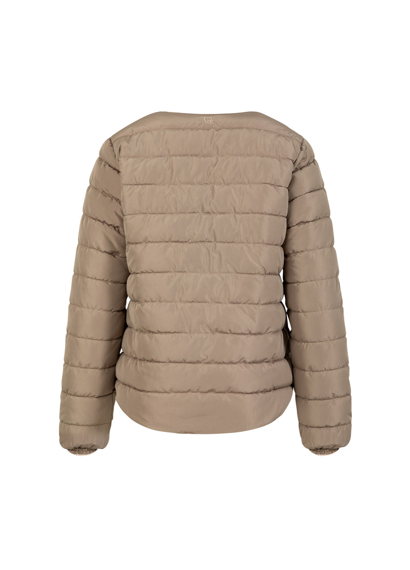 CC Heart CC HEART ASTA QUILTED SLIM JACKA Outerwear Sand - 251