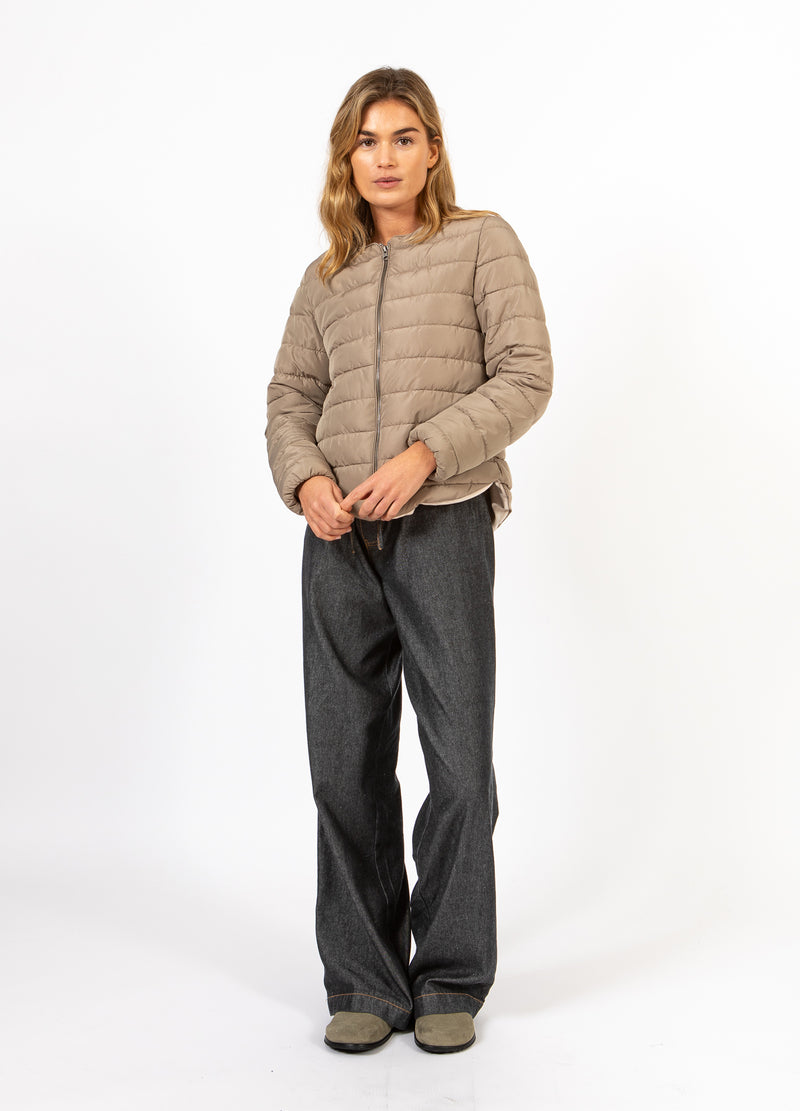 CC Heart CC HEART ASTA QUILTED SLIM JACKA Outerwear Sand - 251