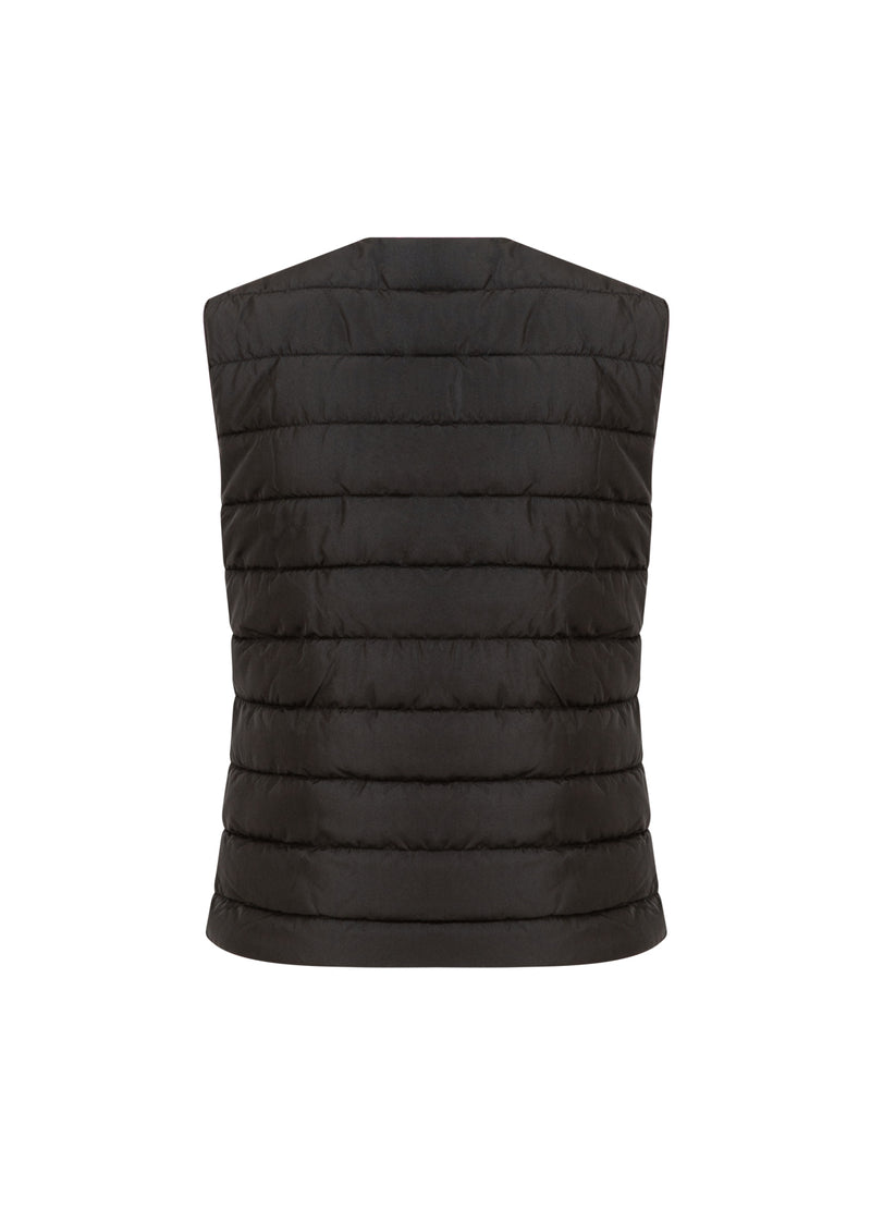 CC Heart CC HEART ASTA QUILTED VEST Outerwear Black - 100