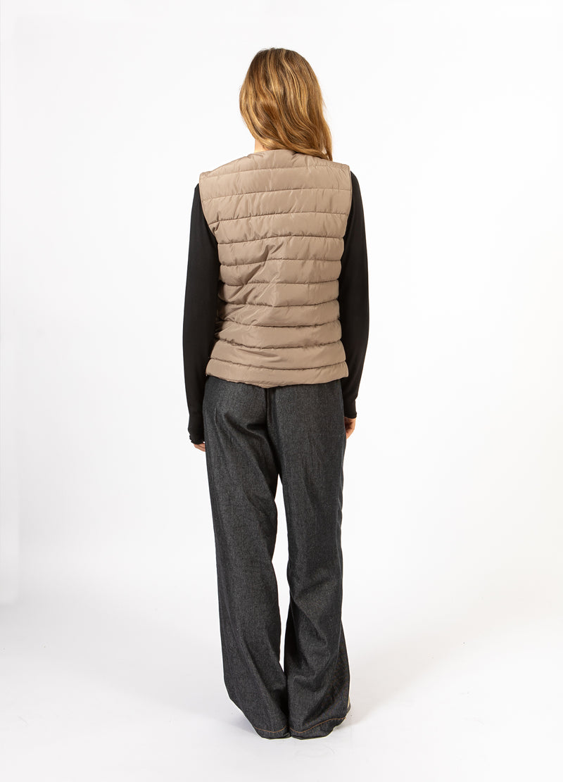 CC Heart CC HEART ASTA QUILTED VEST Outerwear Sand - 251