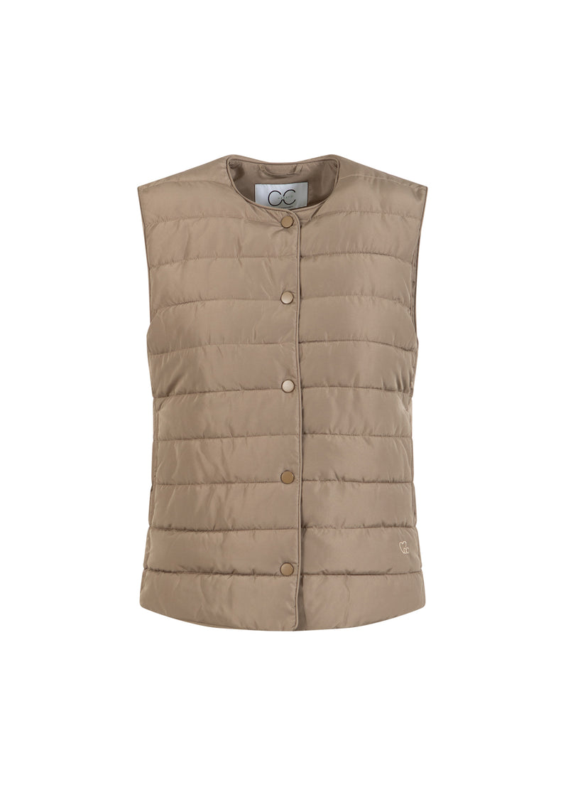 CC Heart CC HEART ASTA QUILTED VEST Outerwear Sand - 251