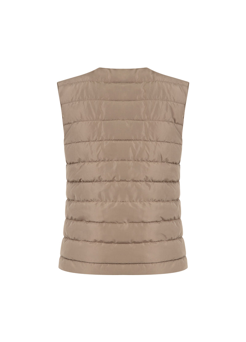CC Heart CC HEART ASTA QUILTED VEST Outerwear Sand - 251
