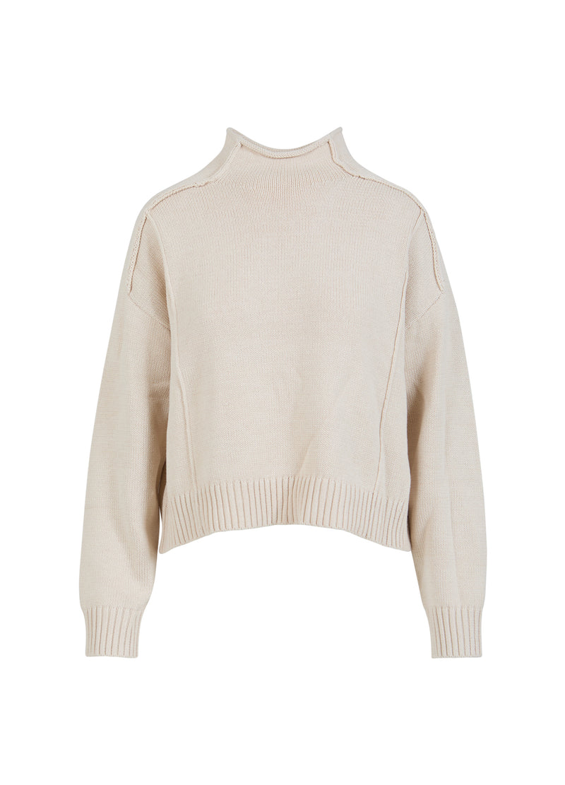 CC Heart CC HEART AVERY POLONECK Knitwear Cream - 241