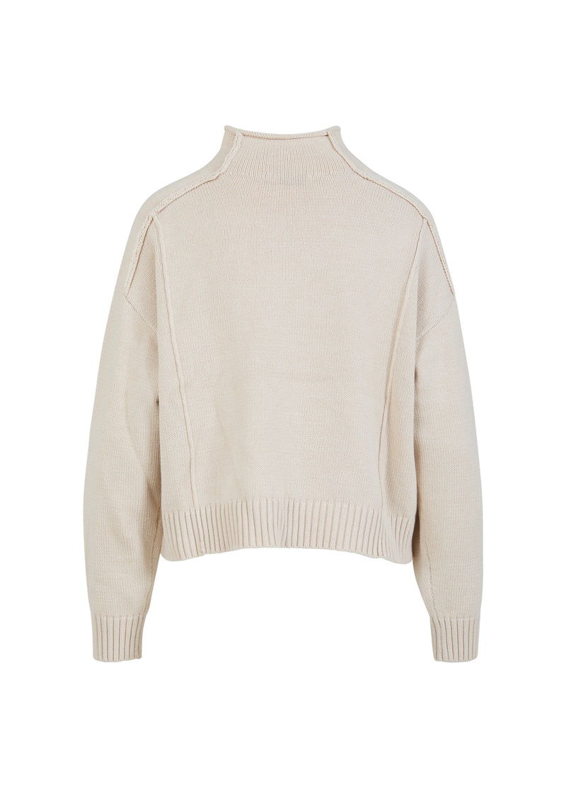 CC Heart CC HEART AVERY POLONECK Knitwear Cream - 241