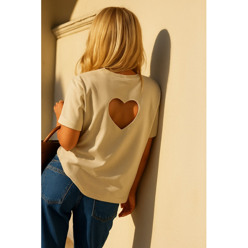 Coster Copenhagen CC HEART BEA SWEATBLUS Shirt/Blouse Off white - 201