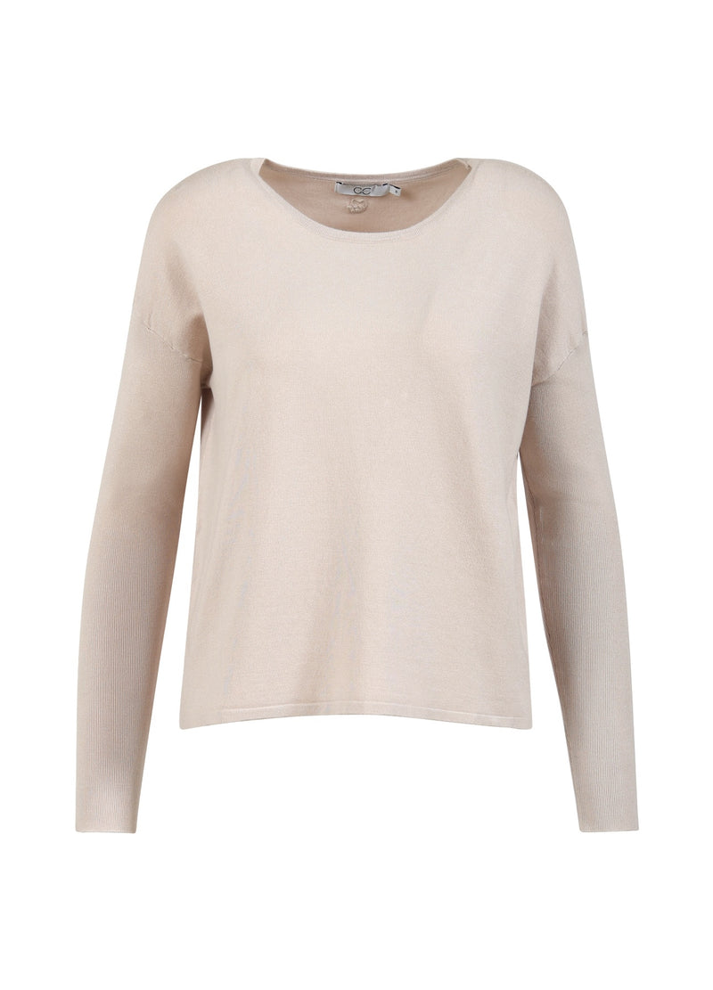 CC Heart CC HEART BELLA LÖSA STICKA Knitwear Creme melange - 275