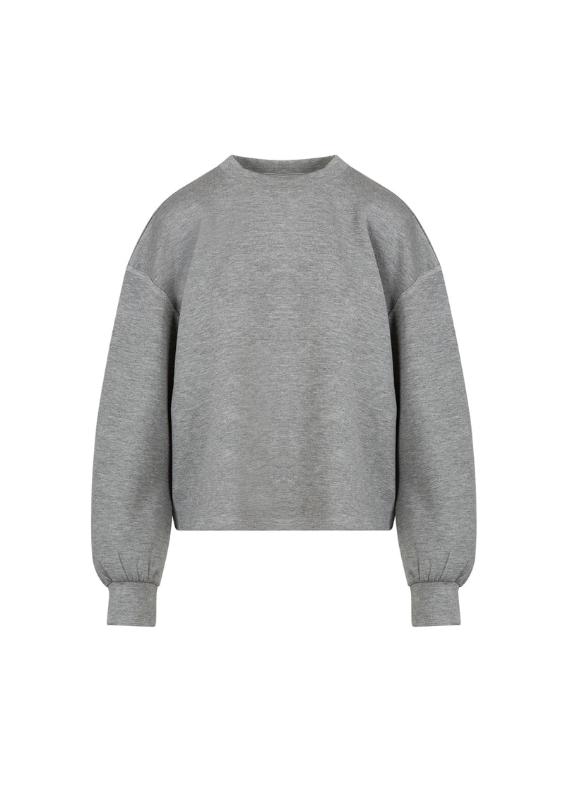 CC Heart CC HEART BILLIE O-HALS SWEATSHIRT Shirt/Blouse Grey Melange - 182