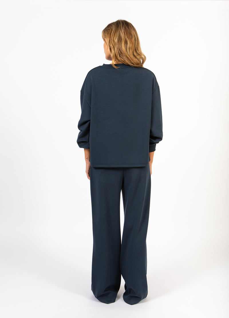 CC Heart CC HEART BILLIE O-HALS SWEATSHIRT Shirt/Blouse Navy - 563