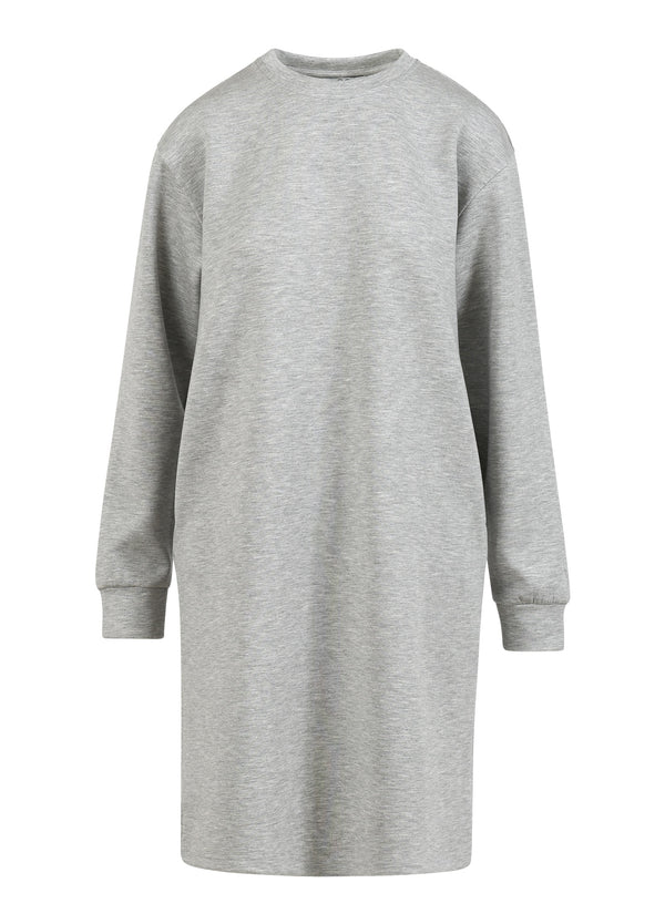 CC Heart CC HEART BILLIE SWEATKLÄNNING Dress Light grey melange - 129