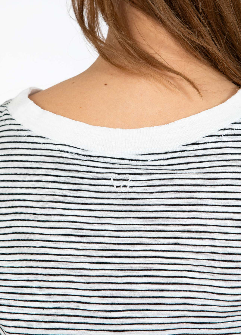 CC Heart CC HEART ELLEN RANDIG KORTÄRMAD T-SHIRT T-Shirt Black stripe - 107