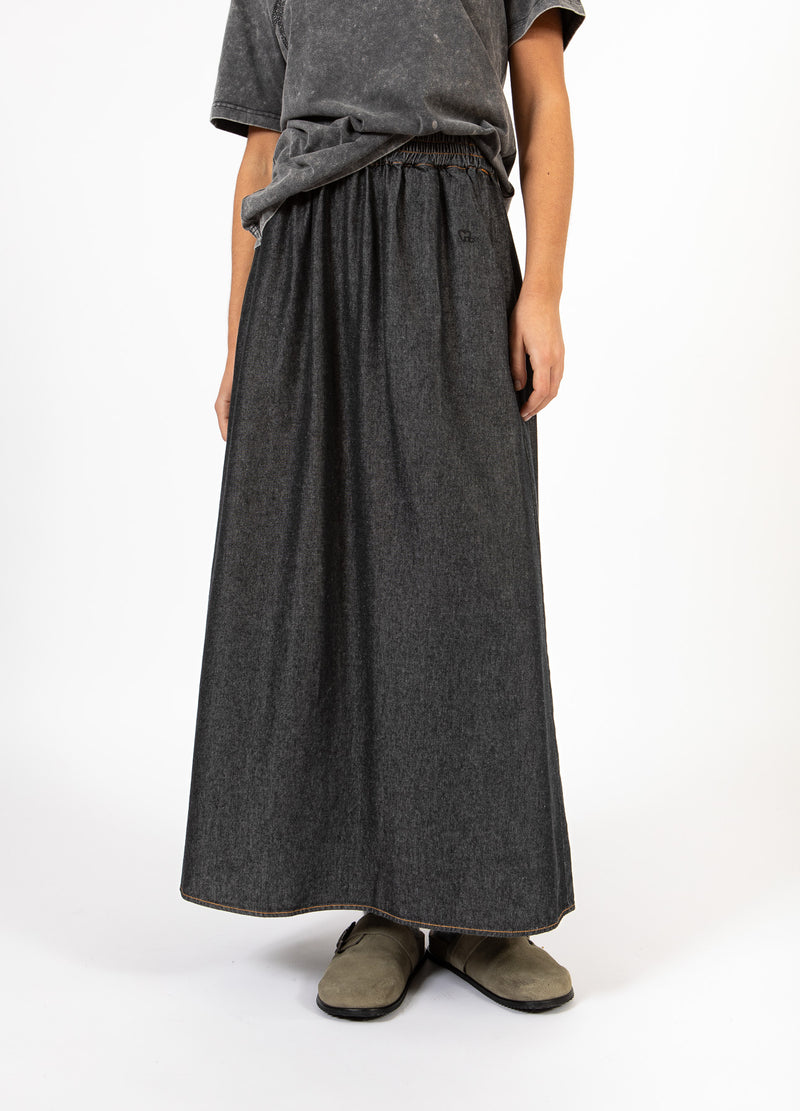 CC Heart CC HEART ELLIS DENIM-KJOL Skirt Black blue denim - 150