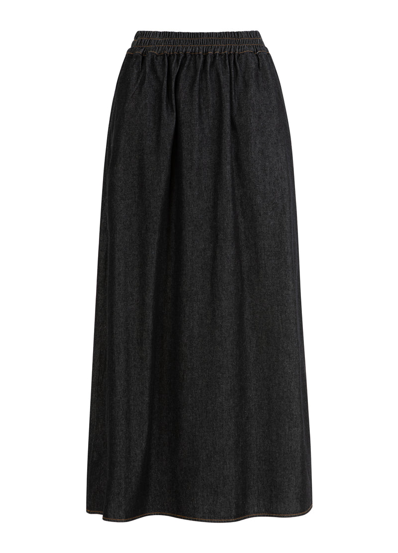 CC Heart CC HEART ELLIS DENIM-KJOL Skirt Black blue denim - 150
