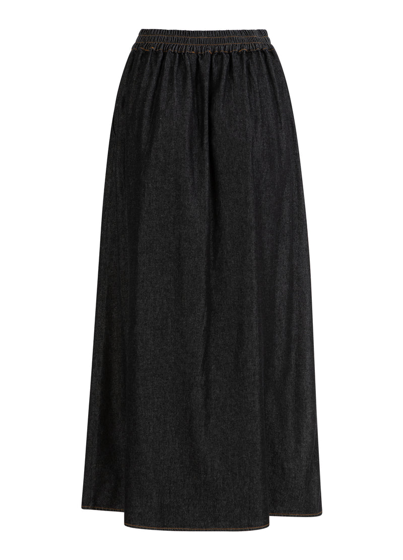 CC Heart CC HEART ELLIS DENIM-KJOL Skirt Black blue denim - 150