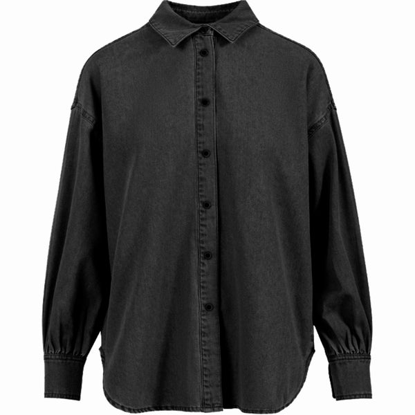 CC Heart CC HEART ELLIS DENIMSKJORTA Shirt/Blouse Black blue denim - 150