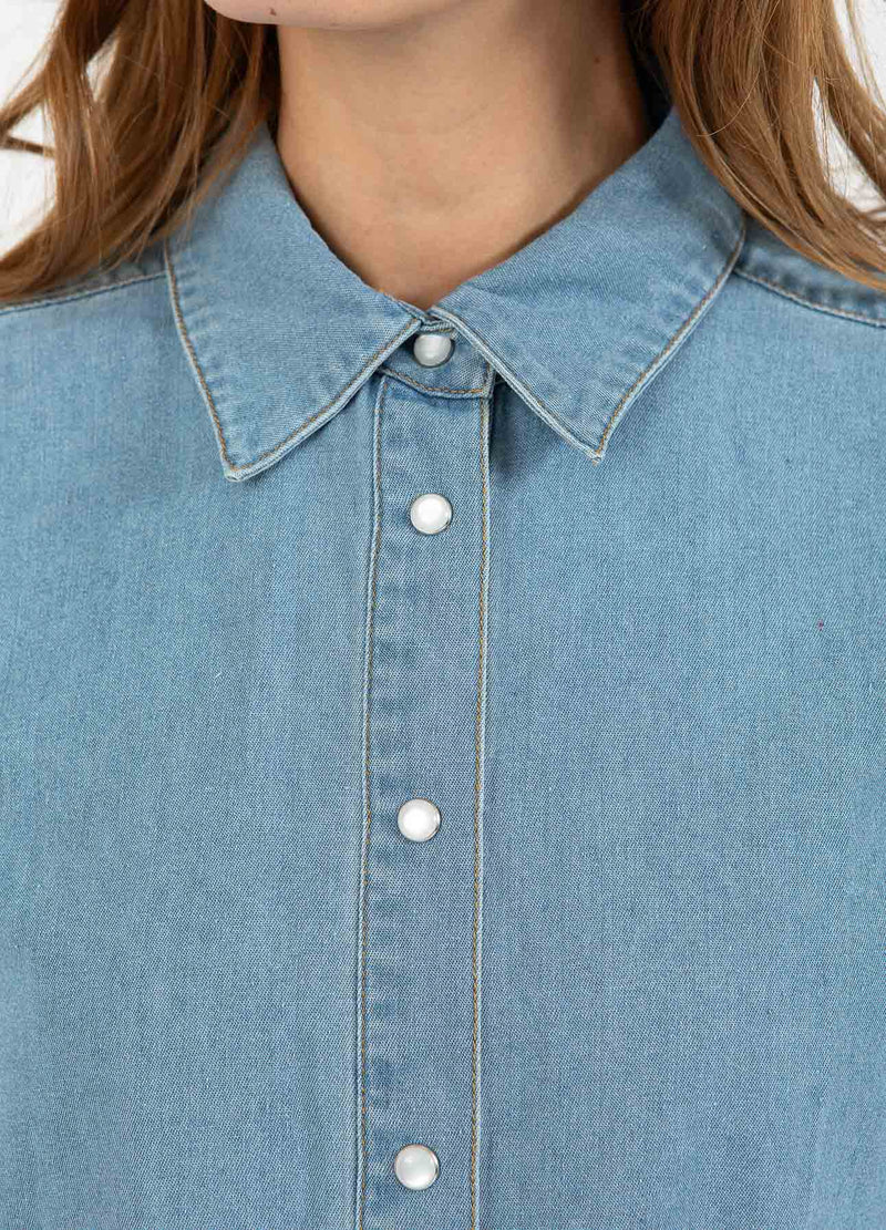 CC Heart CC HEART ELLIS DENIMSKJORTA Shirt/Blouse Blue denim - 510